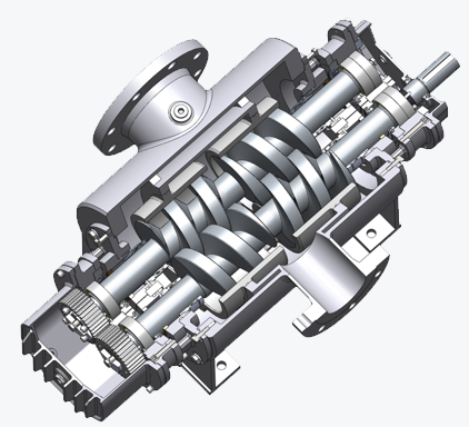 雙螺桿泵的工作原理是什么？雙螺桿泵有什么優點？